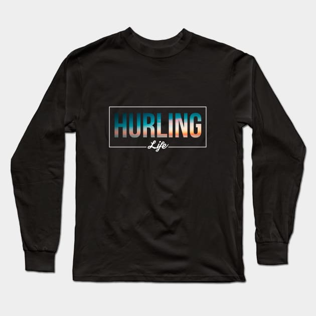 Beach Dreams Hurling Life Long Sleeve T-Shirt by rojakdesigns